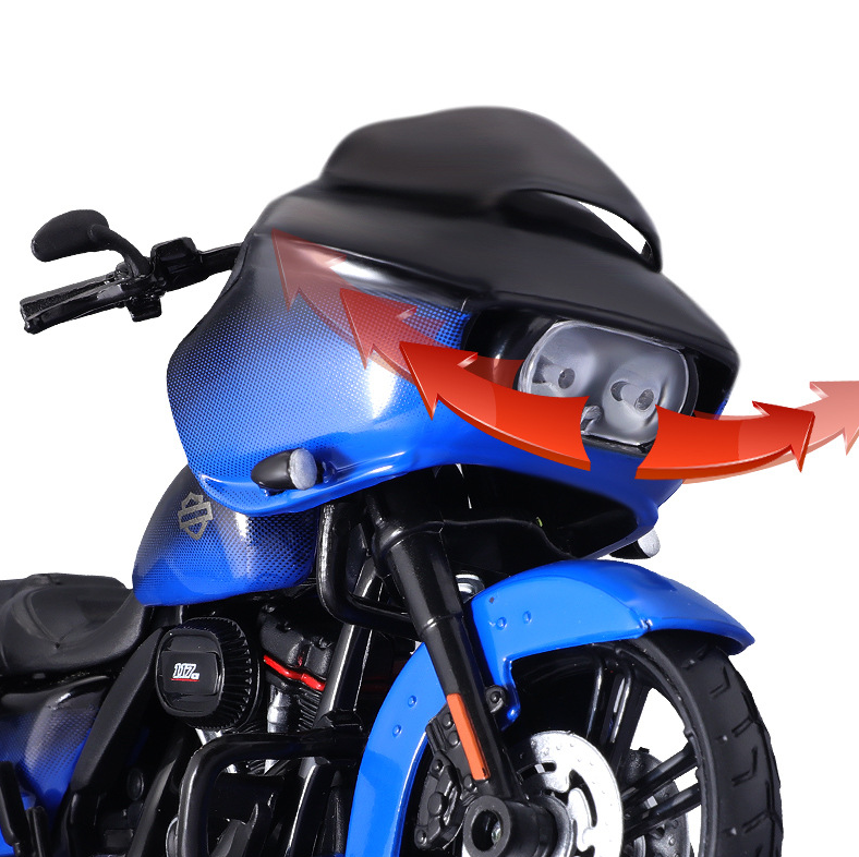 1:18 Harley Davidson Die-Cast Motorcycle Model