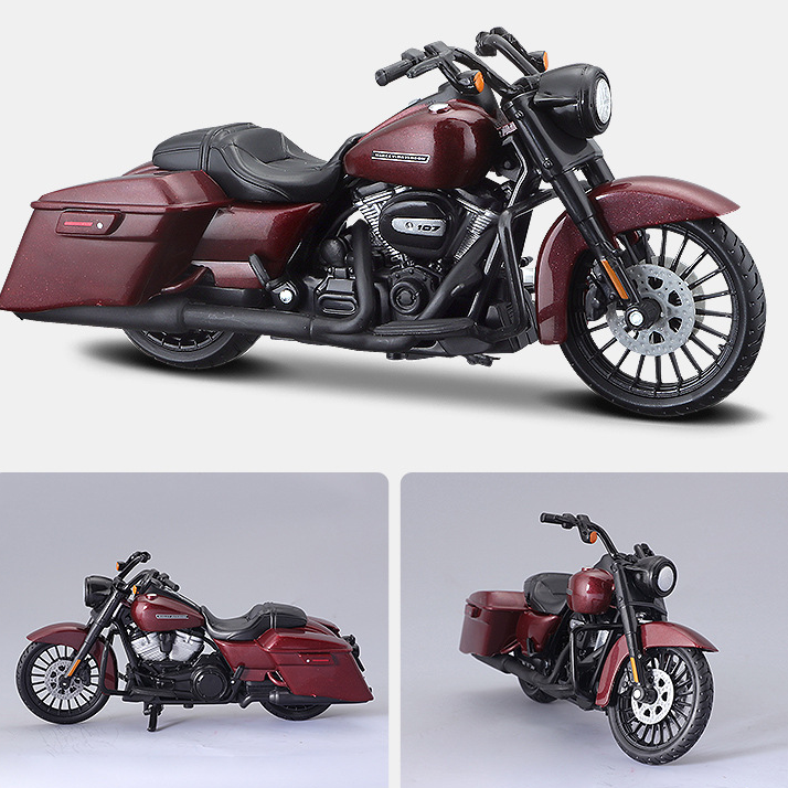 1:18 Harley Davidson Die-Cast Motorcycle Model