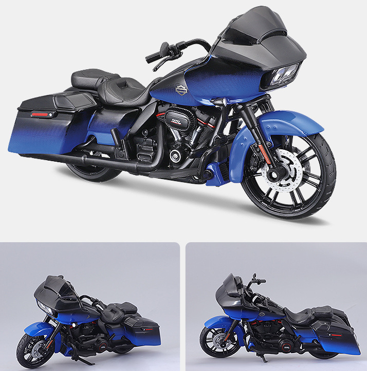 1:18 Harley Davidson Die-Cast Motorcycle Model