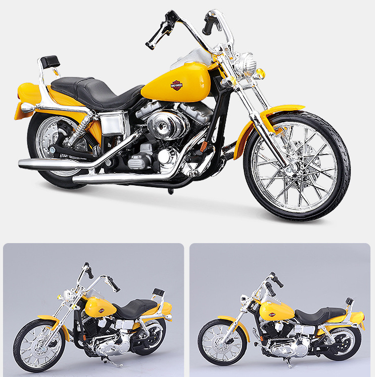 1:18 Harley Davidson Die-Cast Motorcycle Model