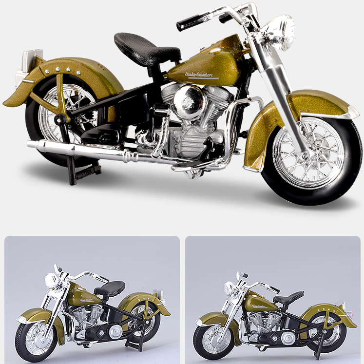 1:18 Harley Davidson Die-Cast Motorcycle Model