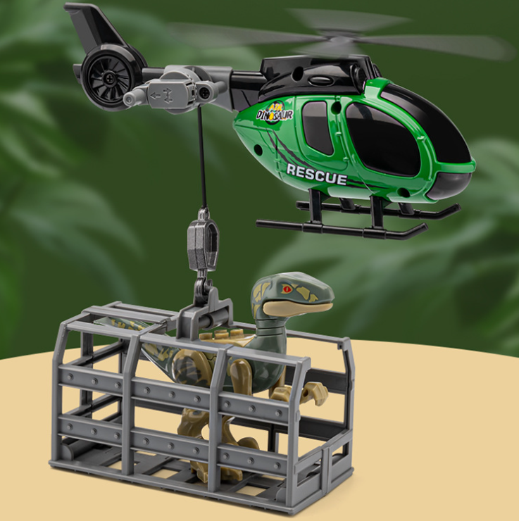 1:50 Jurassic Park Dinosaur Trailer Model Set