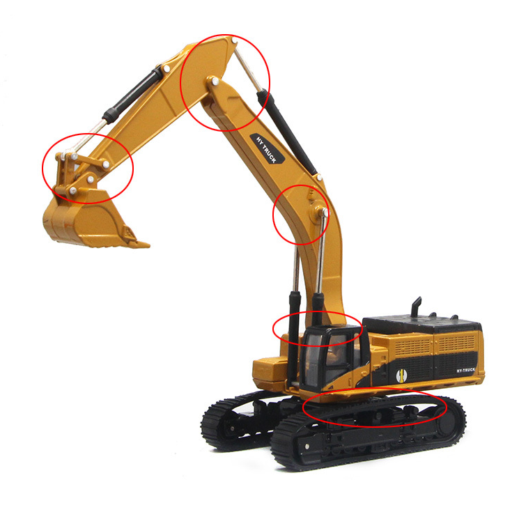 1:50 Construction Engineering Vehicle Diecast Model