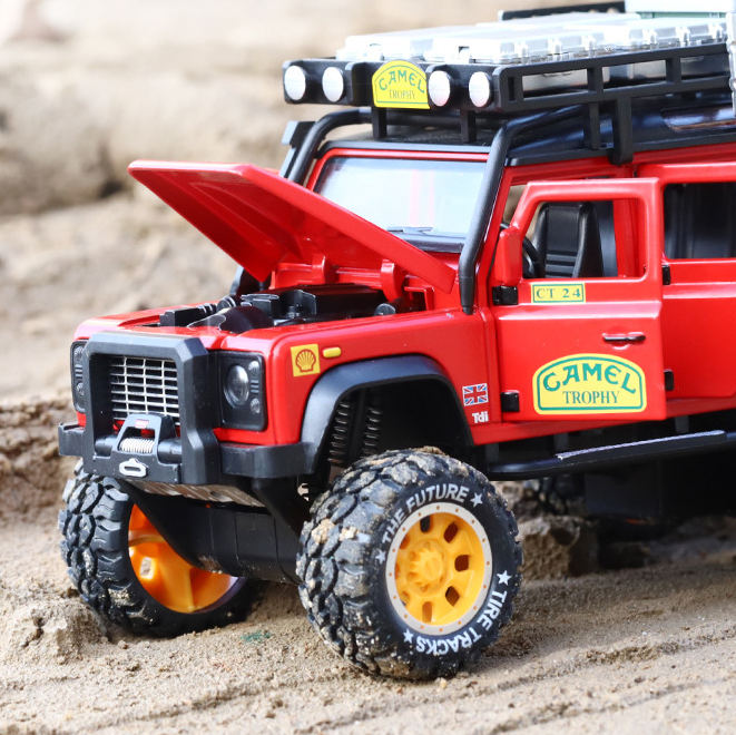 1:28 Land Rover Defender Customized Edition Diecast Model