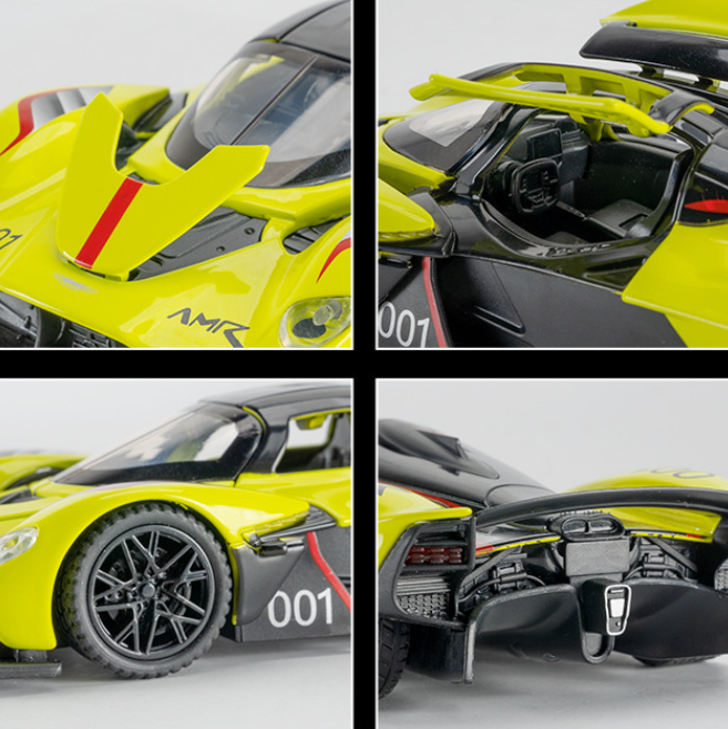 1:32 Aston Martin Valkyrie Alloy Sports Car Model