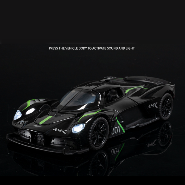 1:32 Aston Martin Valkyrie Alloy Sports Car Model