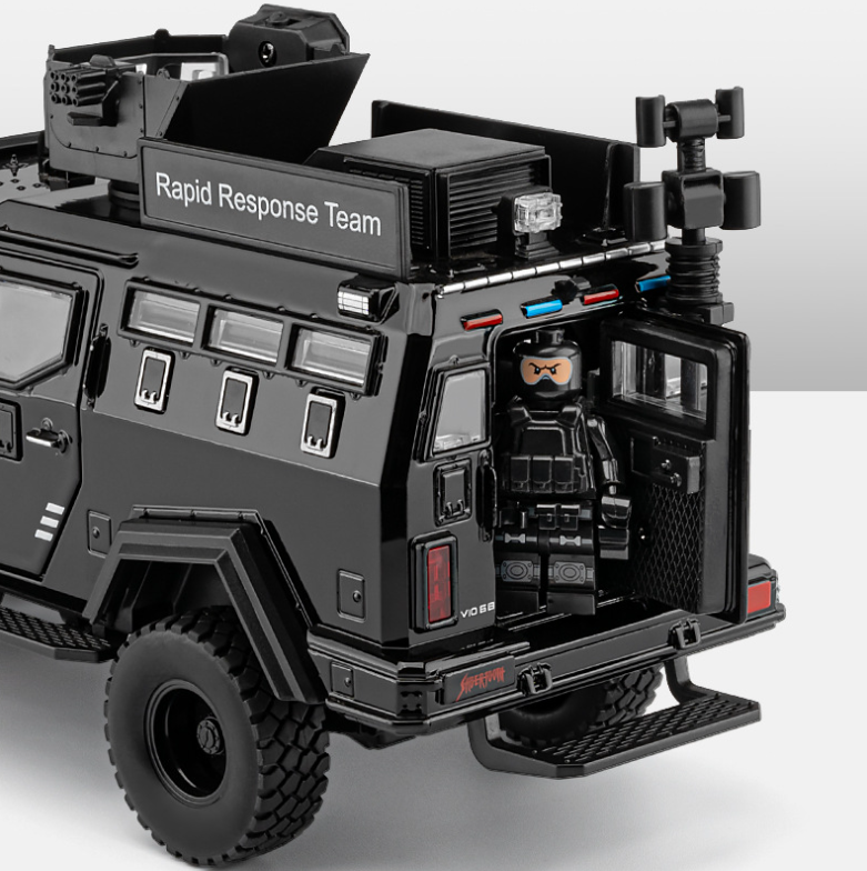 1:24 Sabertooth Armored Vehicle Alloy Model