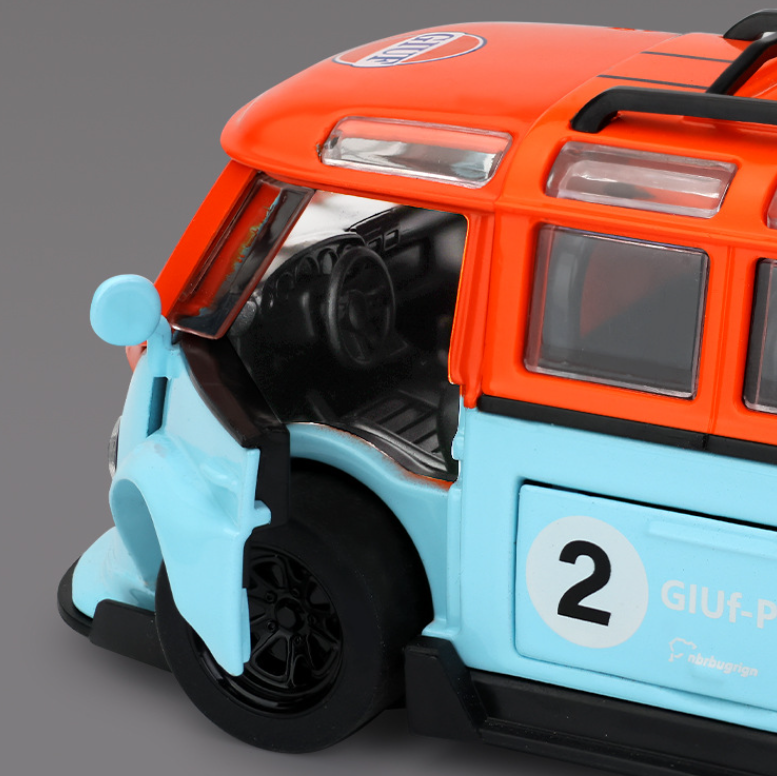 1:32 T1 Bus Convertible Camping Edition Alloy Model