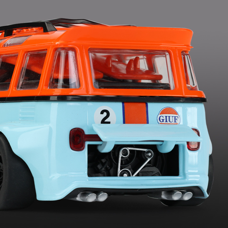 1:32 T1 Bus Convertible Camping Edition Alloy Model