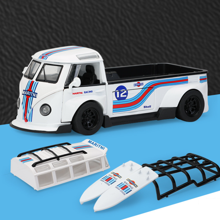 1:32 T1 Bus Convertible Camping Edition Alloy Model