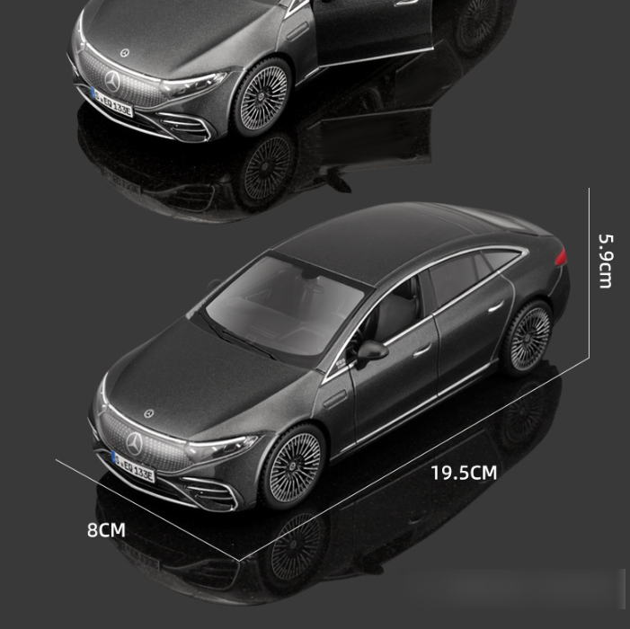 1:27 Mercedes-Benz EQS Die-Cast Model - Sleek and Detailed Electric Luxury