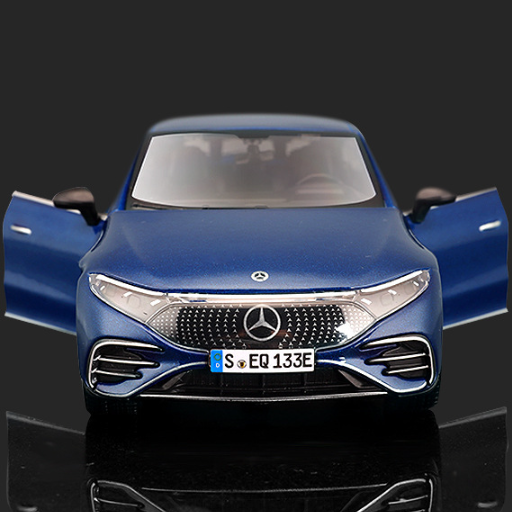 1:27 Mercedes-Benz EQS Die-Cast Model - Sleek and Detailed Electric Luxury