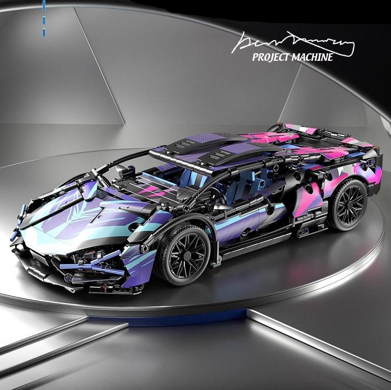 Lamborghini 1:14 Building Block Edition - Remote Control & Gift Box