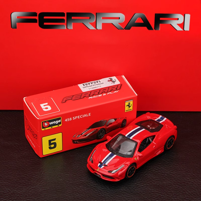 1:64 Ferrari Die-Cast Sports Car Model – Collectible Edition