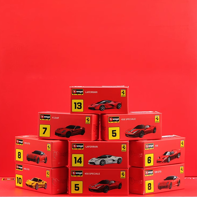1:64 Ferrari Die-Cast Sports Car Model – Collectible Edition