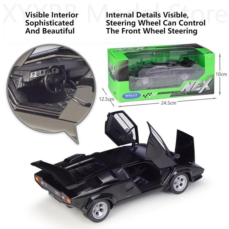 1:24 Lamborghini Countach LP 5000S