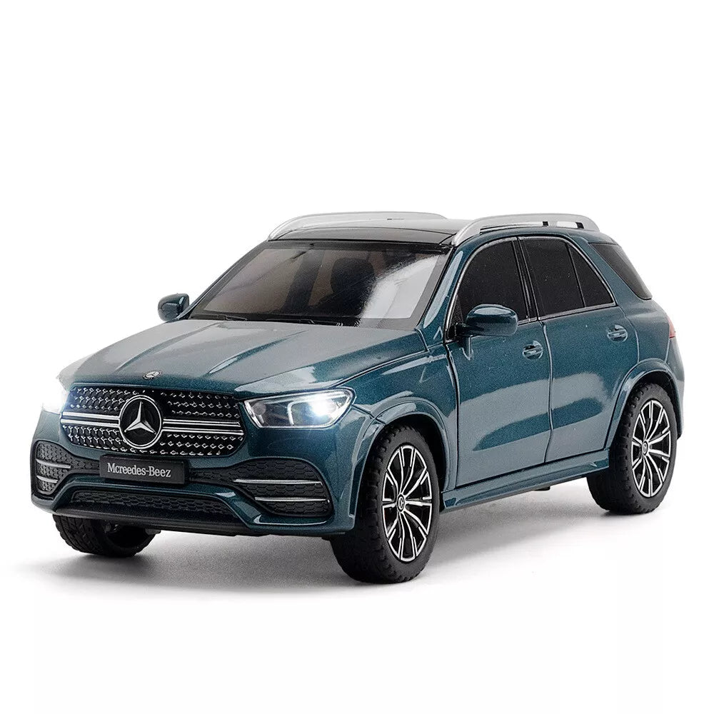 1:24 Alloy Die-cast Mercedes-Benz GLE 350 Toy Car with Sound and Light