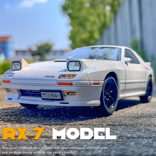 1:24 INITIAL D Mazda RX7 Die Cast