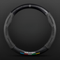 High Strength Carbon Fiber Suede Steering Wheel Cover - Anti-slip, Wear-resistant, Heat Stable, Stylish