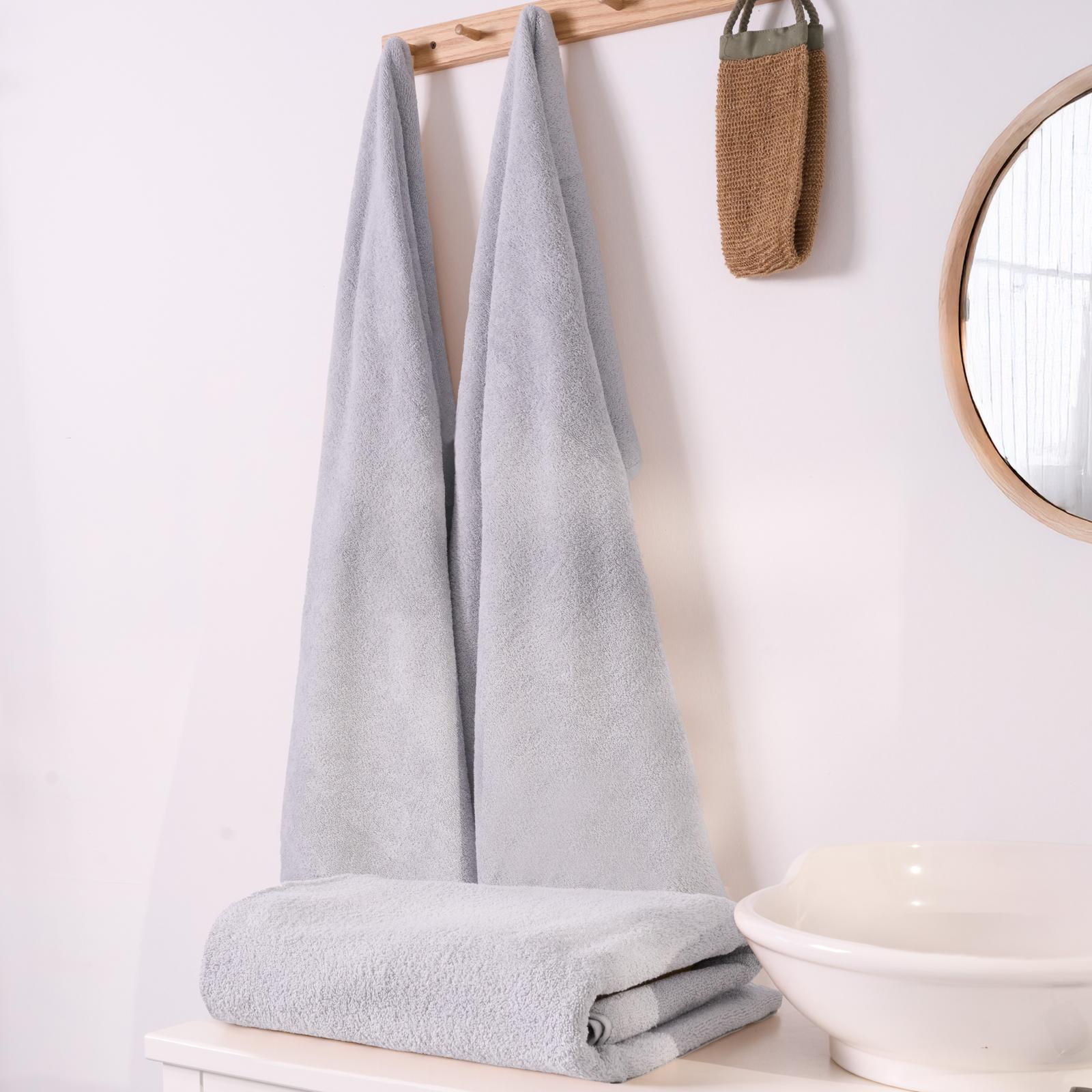 EL HAVLUSU 90X150 GRİ | 3'lü Set-%100 Pamuk-Yumuşak Doku