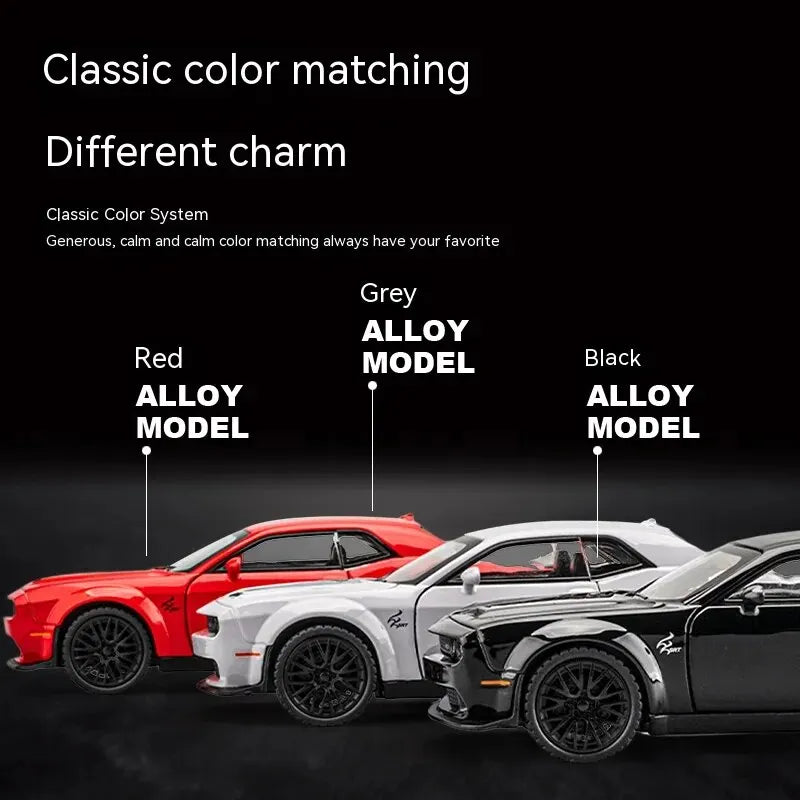 1:32 Dodge Challenger Hellcat