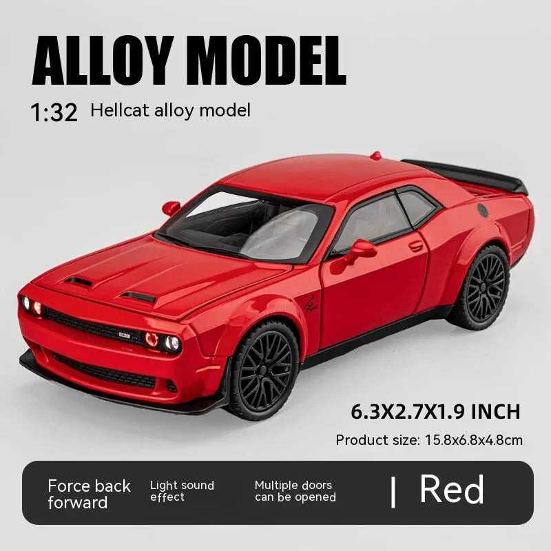 1:32 Dodge Challenger Hellcat