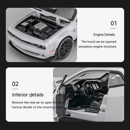 1:32 Dodge Challenger Hellcat