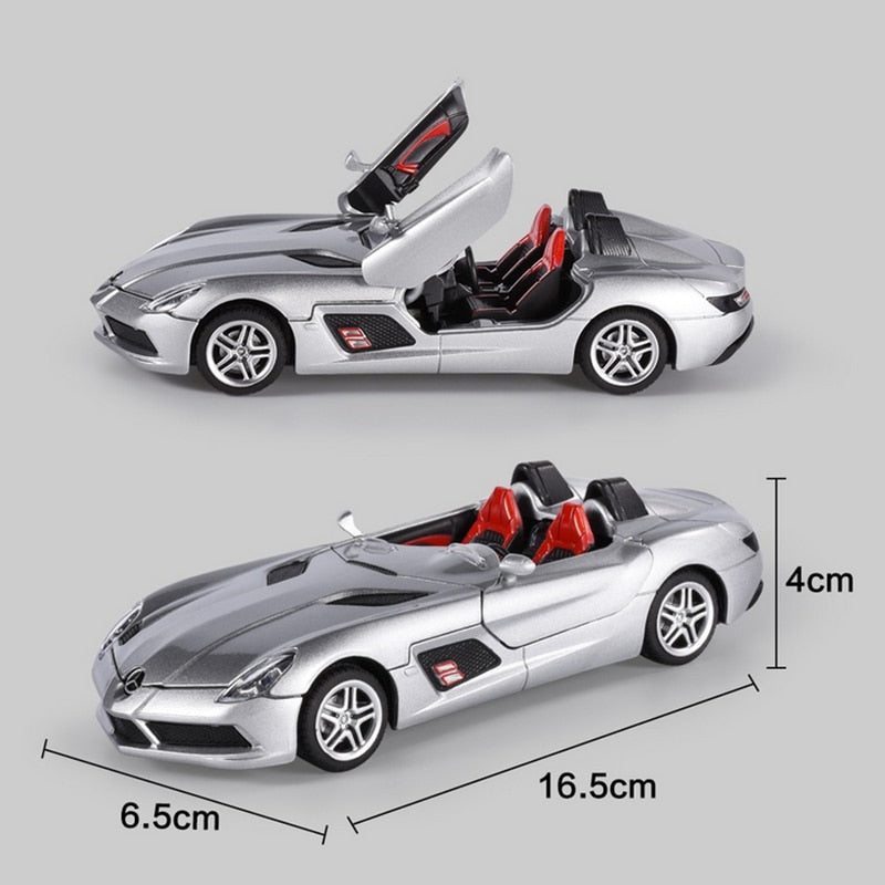 1:24 Mercedes Benz SLR Convertible Die Cast
