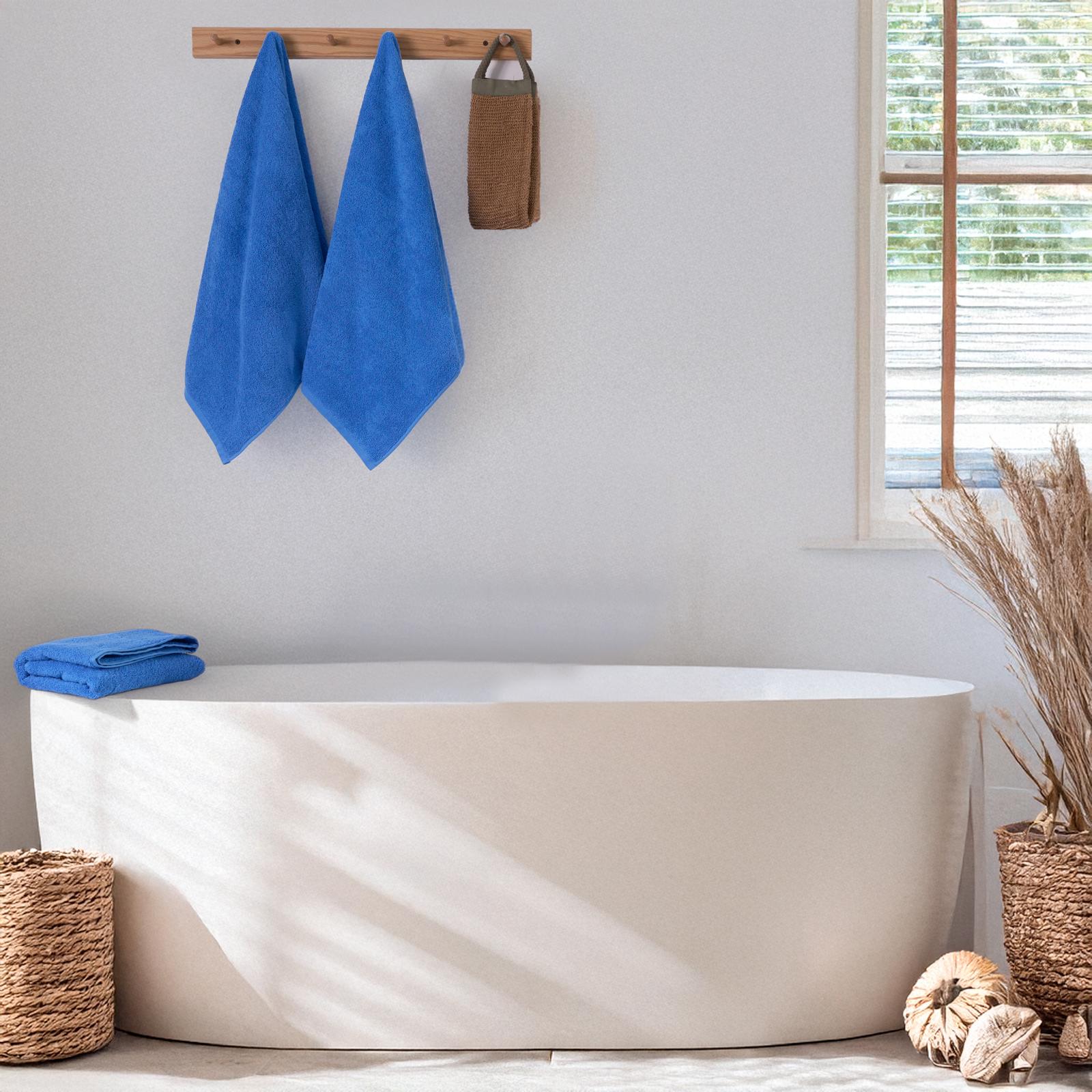 EL HAVLUSU 50X90 | 3'lü Set-%100 Pamuk-Mavi-Yumuşak Doku