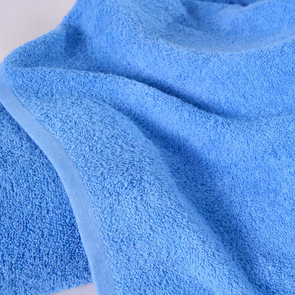 Badehandtuch 90 x 150 cm | 6er-Set – 100 % Baumwolle – Blau