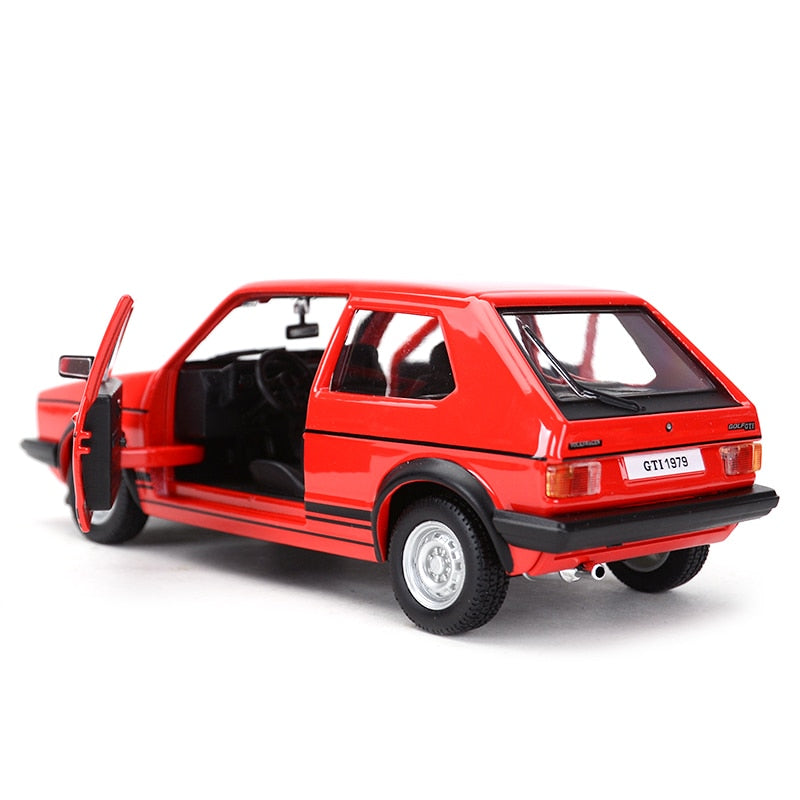 1:24 Volkswagen 1979 Golf MK1 GTI Hot Hatch Die Cast