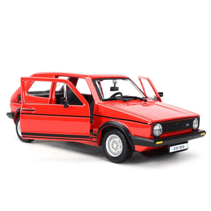 1:24 Volkswagen 1979 Golf MK1 GTI Hot Hatch Die Cast