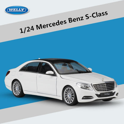 1:24 Mercedes Benz S-Class  Alloy Car Model Die Cast