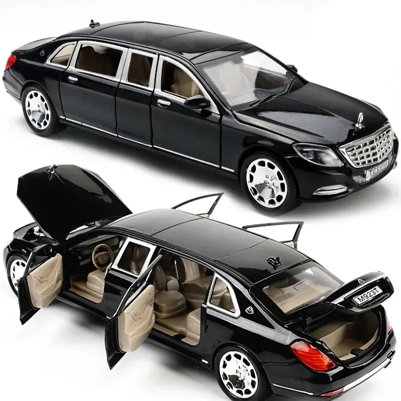 1:24 6 Doors Mercedes Benz S600 Diecast Model