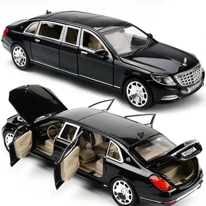 1:24 6 Doors Mercedes Benz S600 Diecast Model