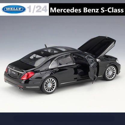 1:24 Mercedes Benz S-Class  Alloy Car Model Die Cast