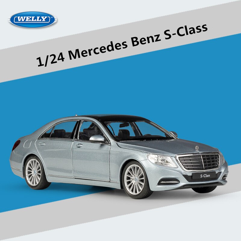 1:24 Mercedes Benz S-Class  Alloy Car Model Die Cast