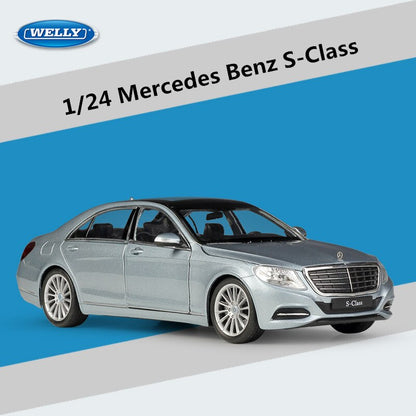 1:24 Mercedes Benz S-Class  Alloy Car Model Die Cast