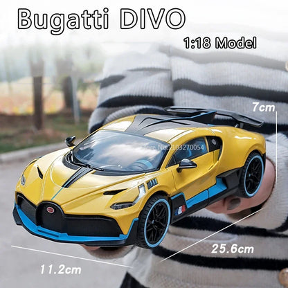 1:18 Bugatti Divo Sports Diecast Car Model
