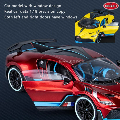 1:18 Bugatti Divo Sports Diecast Car Model