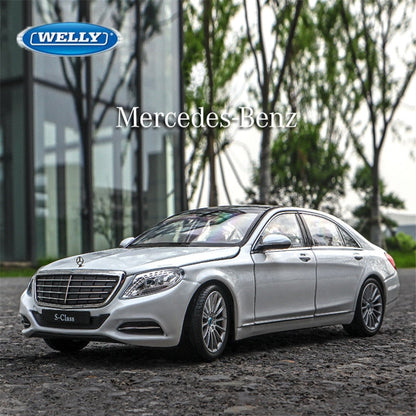 1:24 Mercedes Benz S-Class  Alloy Car Model Die Cast