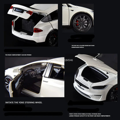 1:24 Scale Alloy Tesla Model X Diecast Model