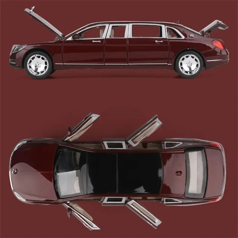 1:24 6 Doors Mercedes Benz S600 Diecast Model