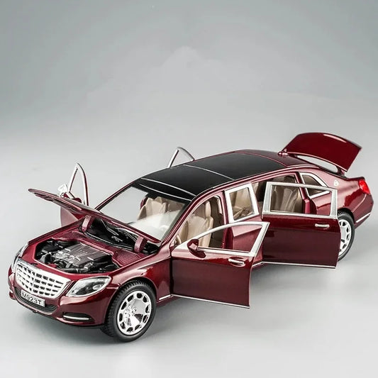 1:24 6 Doors Mercedes Benz S600 Diecast Model