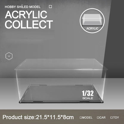1:18 1:24 1:32 Transparent Acrylic Car Model Display Box Dust Cover Box Storage