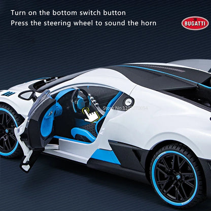 1:18 Bugatti Divo Sports Diecast Car Model
