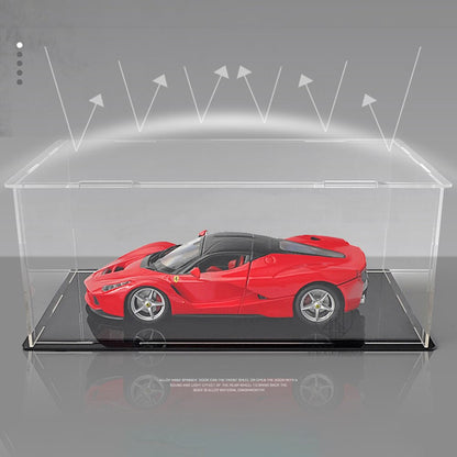 1:18 1:24 1:32 Transparent Acrylic Car Model Display Box Dust Cover Box Storage