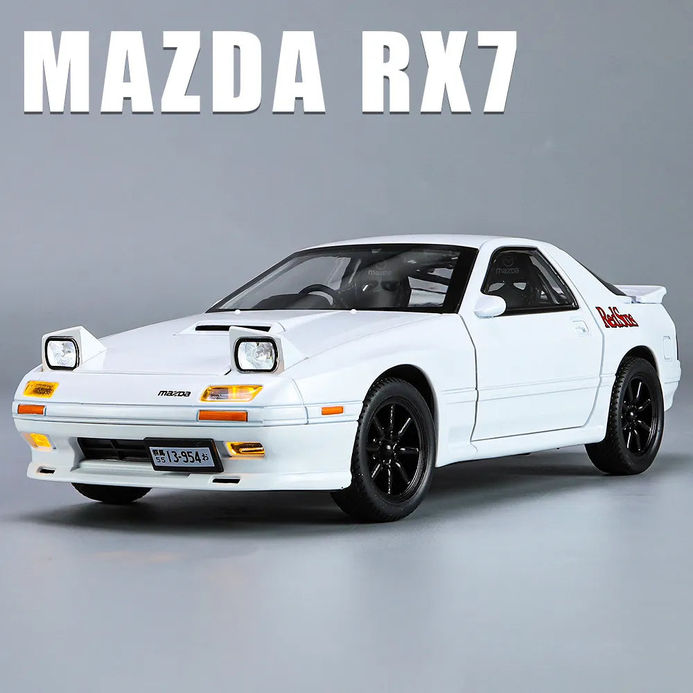 1:24 INITIAL D Mazda RX7 Die Cast