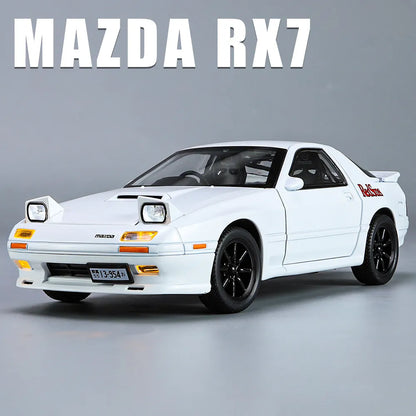 1:24 INITIAL D Mazda RX7 Die Cast