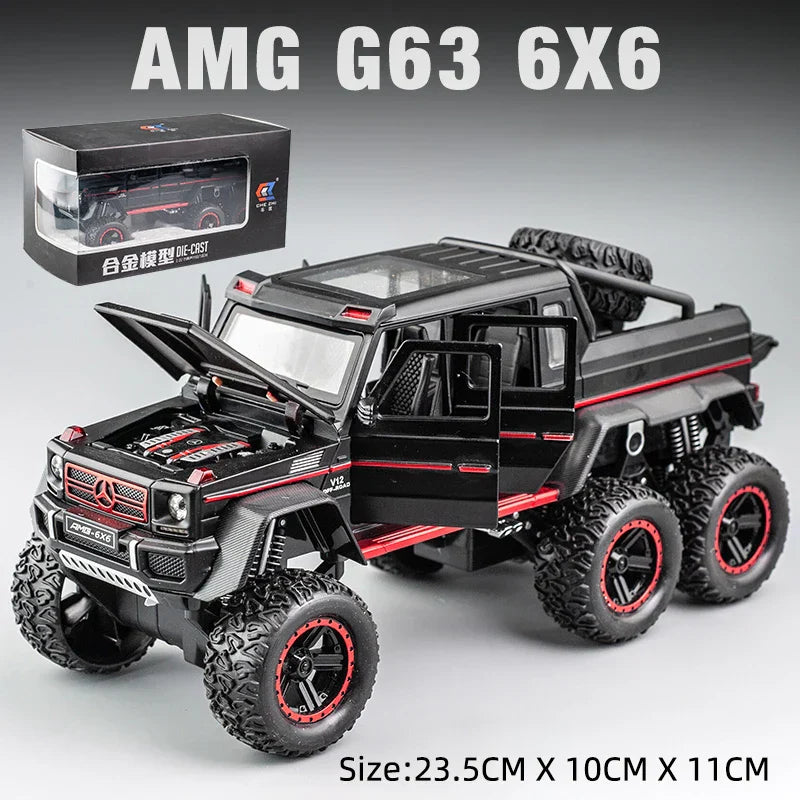 1:22 Mercedes Benz G63 6x6 Diecast Model